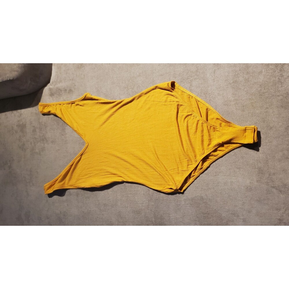 Socialite mustard body suit